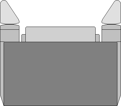 Stecker Draufsicht kurz